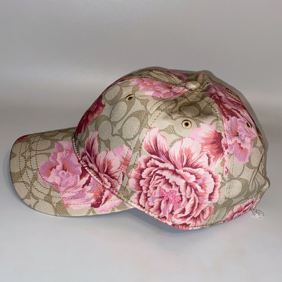 COACH WOMENS HAT KAFFE FASSETT PRINT NEW - Picture 2 of 5